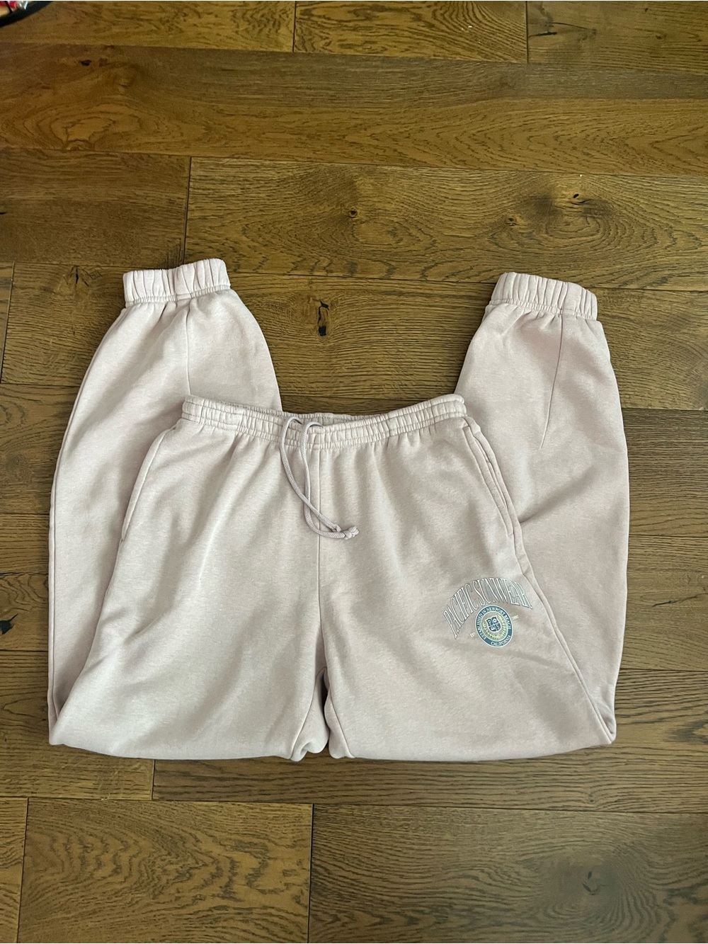 PacSun Light Pink Drawstring Joggers